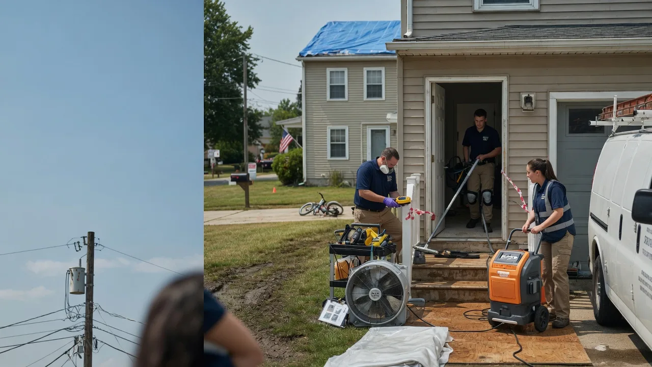 Water Damage Repair in Kingman, ME near me